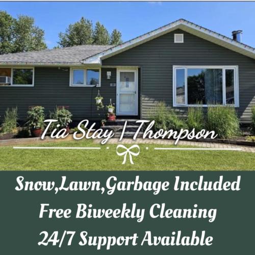 Thompson House | Contractor-friendly,4Beds, Free Parking&Laundry