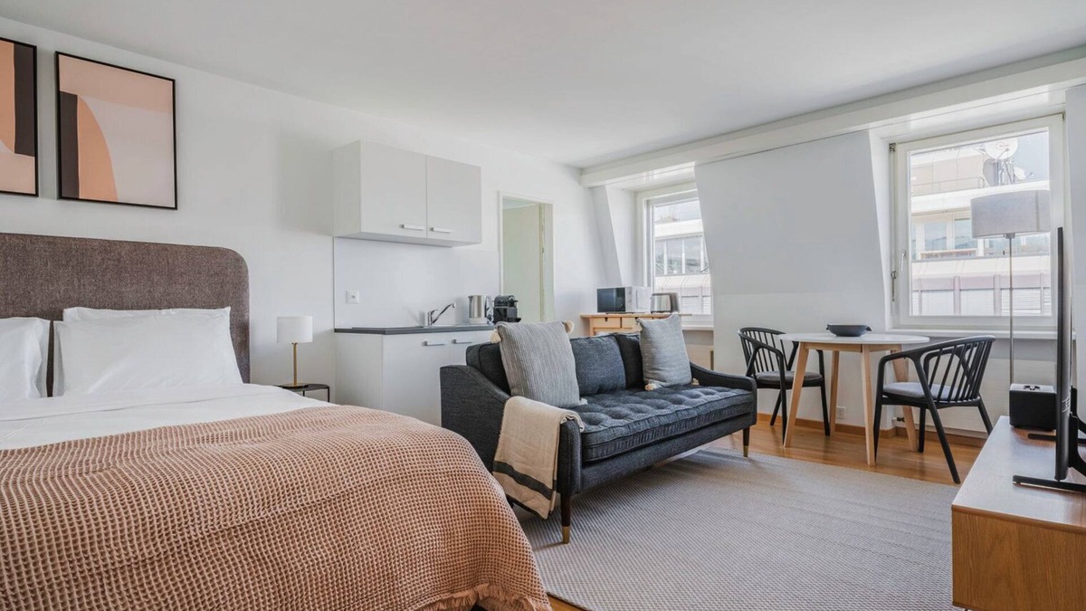 Seefeld Apartment | Cool Seefeld Studio, near Opera, 1 min to Lake, by Blueground