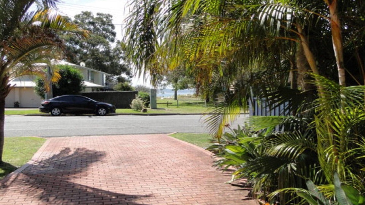 Corlette Apartment | Copacabana, 2/61 Sandy Point Road - cute unit with water views from the balcony