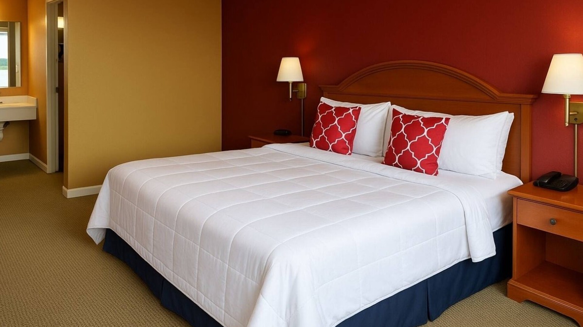 Anthony Hotel | Coratel Inn & Suites by Jasper Anthony-Deluxe 1 Queen Bed Non-Smoking
