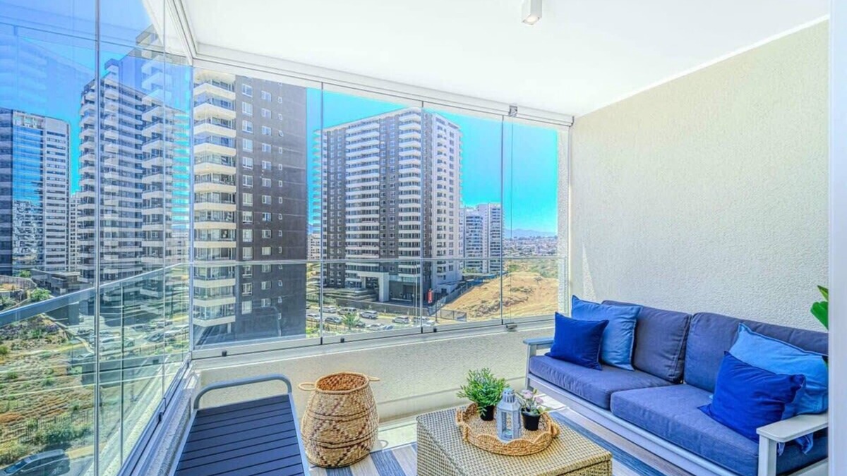 Concon Apartment | Costa Edén with Views