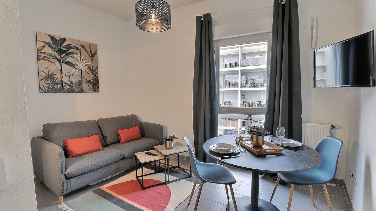 La Joliette Apartment | Cosy apartment for 2 in Marseille