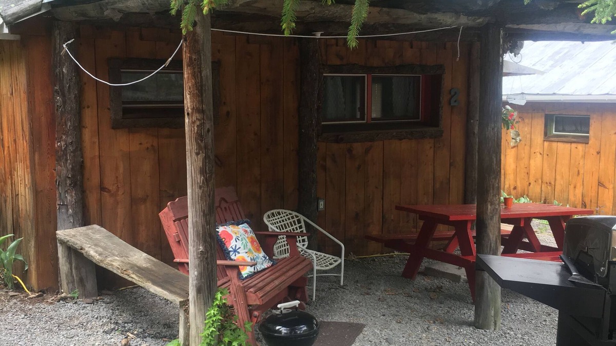 Trumansburg Cabin | Cosy cabin with lake views from patio sleeps 6!