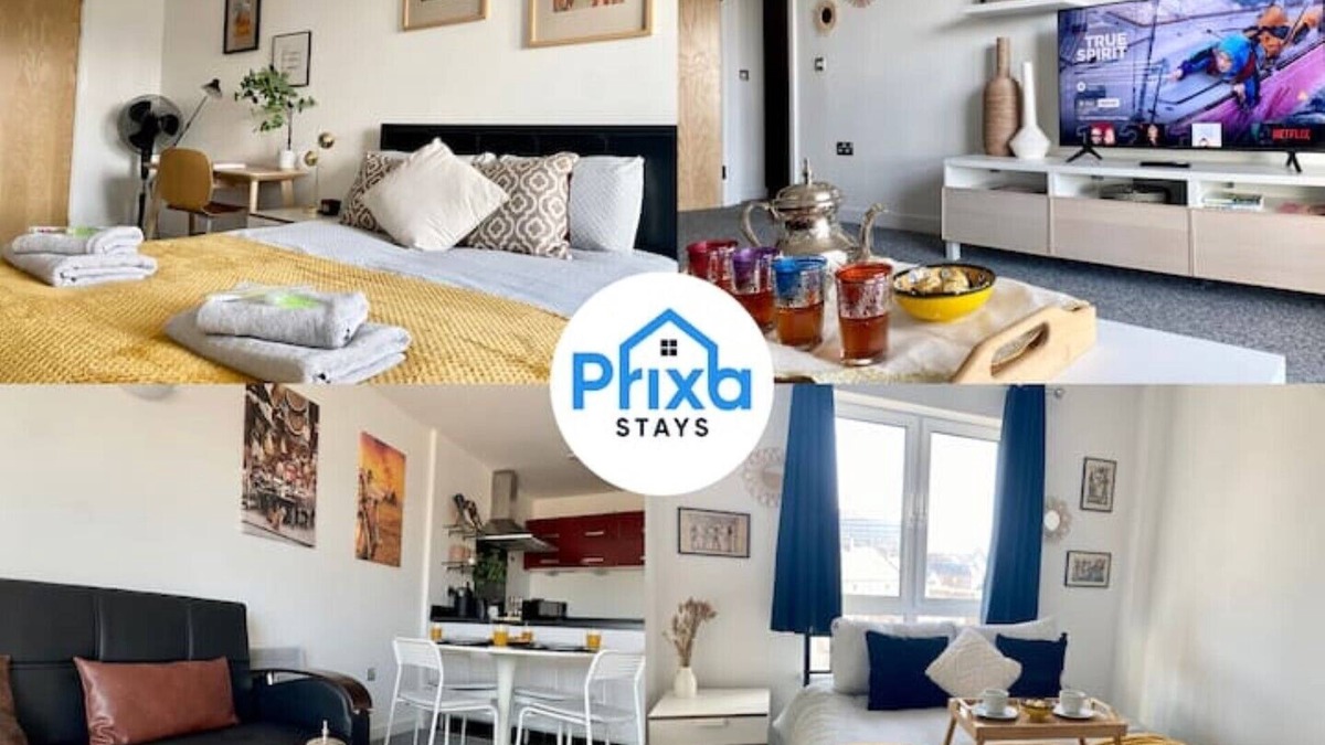 Northampton Apartment | Cosy Egyptian Inspired City Centre Apartment