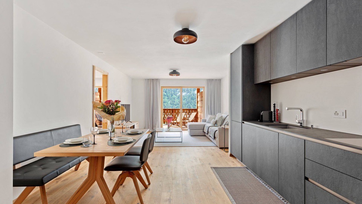 Champery Apartment | Cosy One Bedroom Apartment in Le Montagnier - By Mrs Miggins