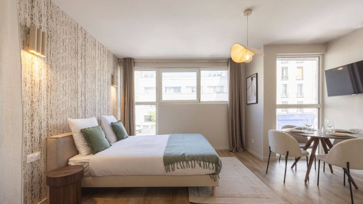 Le Pre-Saint-Gervais Apartment | Cosy Studio for 3 at the gates of Paris