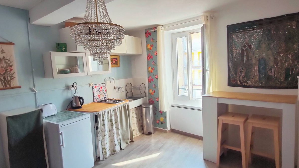 Rennes-les-Bains Apartment | Cosy T2 apartment with river view, sleeps 2