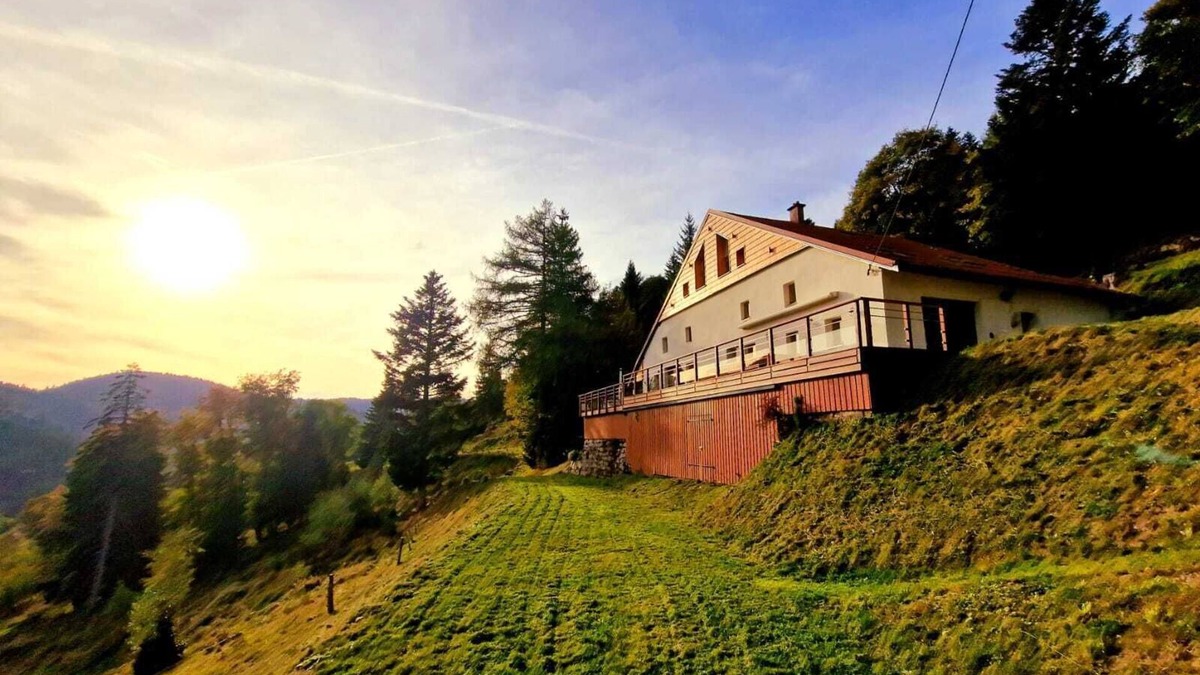 Ventron House | Cottage 15 people in the heart of nature, Finnish bath, view of the Vosges mountains