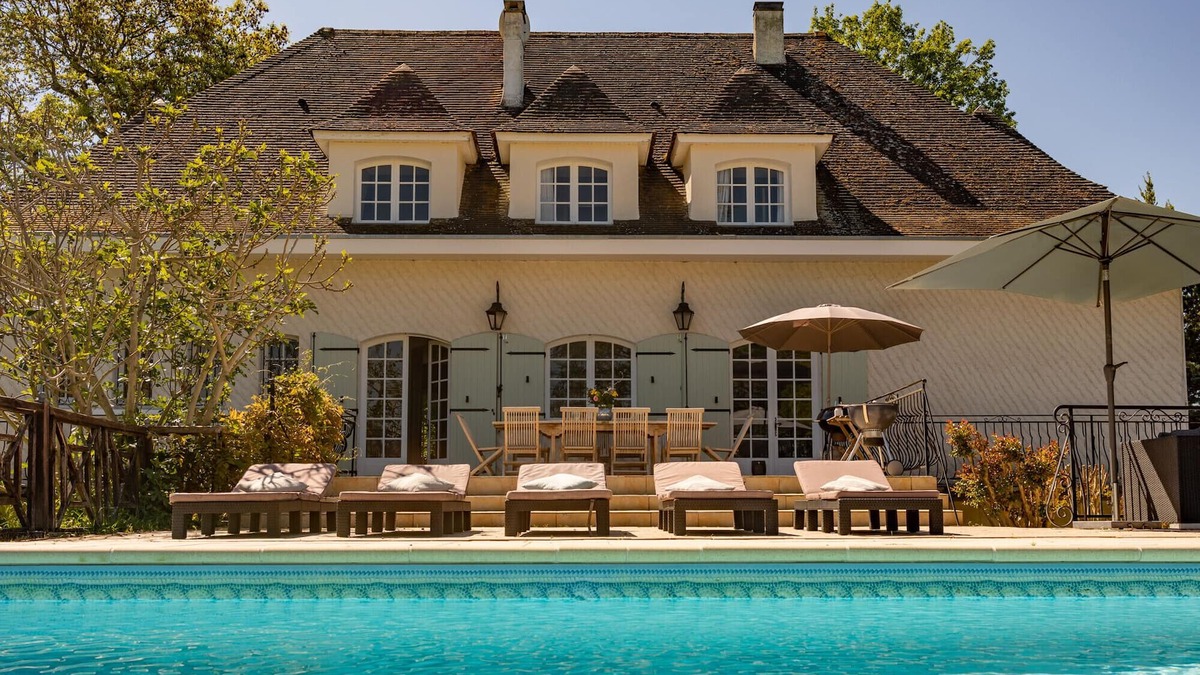 Fources House | Cottage 50's - 6 Chb/4sdb - Piscine & Parc Privés