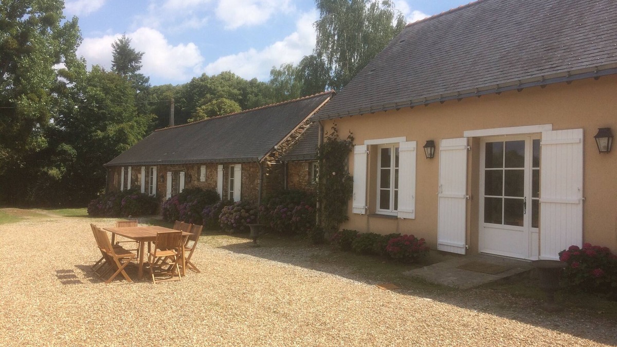 Chambellay House | Cottage 7 people '(4 stars) comfortable in a private park in the countryside