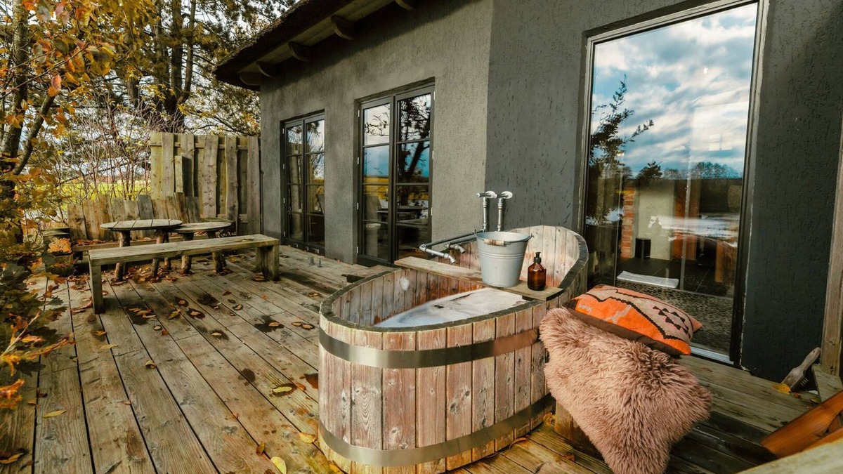 Bissee Cabin | Cottage "Am Wald" rechts