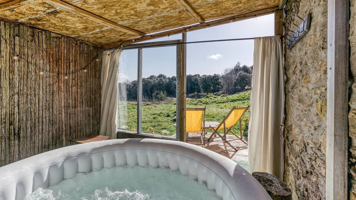 Susqueda Cottage | Cottage 'El Graner' with Mountain View, Private Garden and Wi-Fi