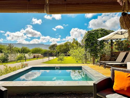 Tamarin Apartment | Cottage for Couples with Pool, BBQ and views
