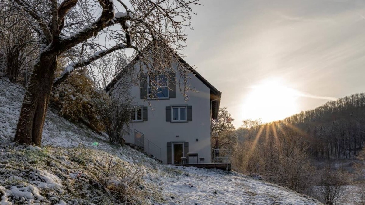 Gerabronn House | Cottage in the countryside with fireplace, sauna, breathtaking view of the valley, several terraces, 1500sqm plot 1.6m high fenced.