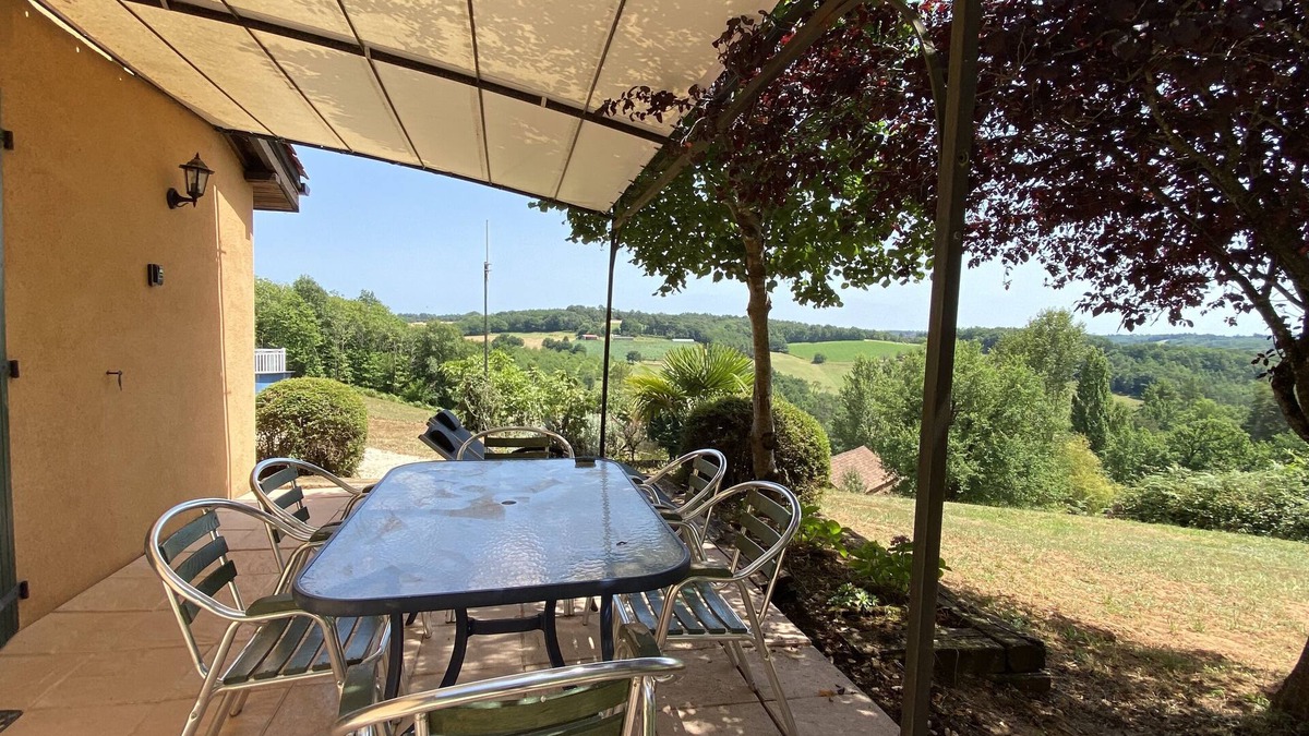 Doissat Cottage | cottage JADE with heated pool, 5 pers., free wifi