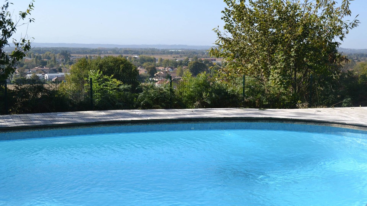 Serres-Castet House | Cottage labeled cottage of France with swimming pool, in the countryside between sea and mountains