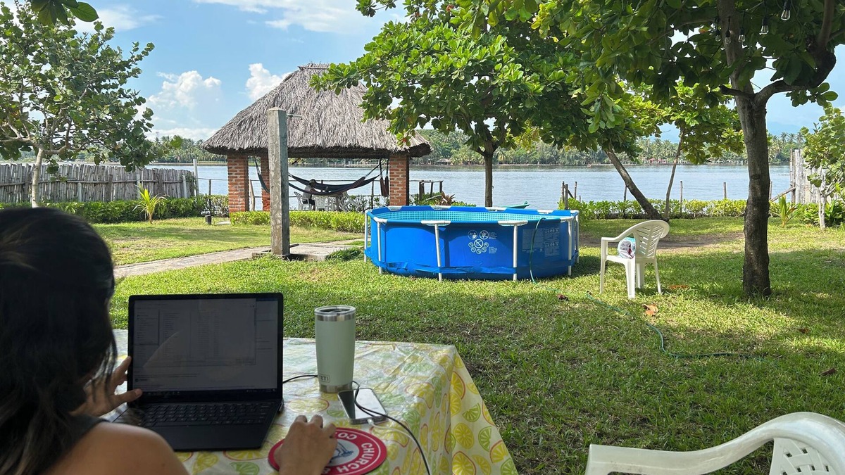Barra de Santiago Cottage | Cottage rustic house water front near mangrove area