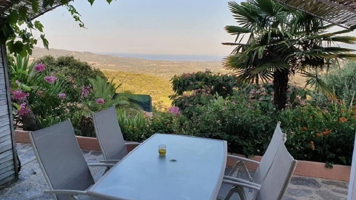 Eccica-Suarella Villa | Cottage T2, breathtaking sea view, Swimming pool, near Porticcio