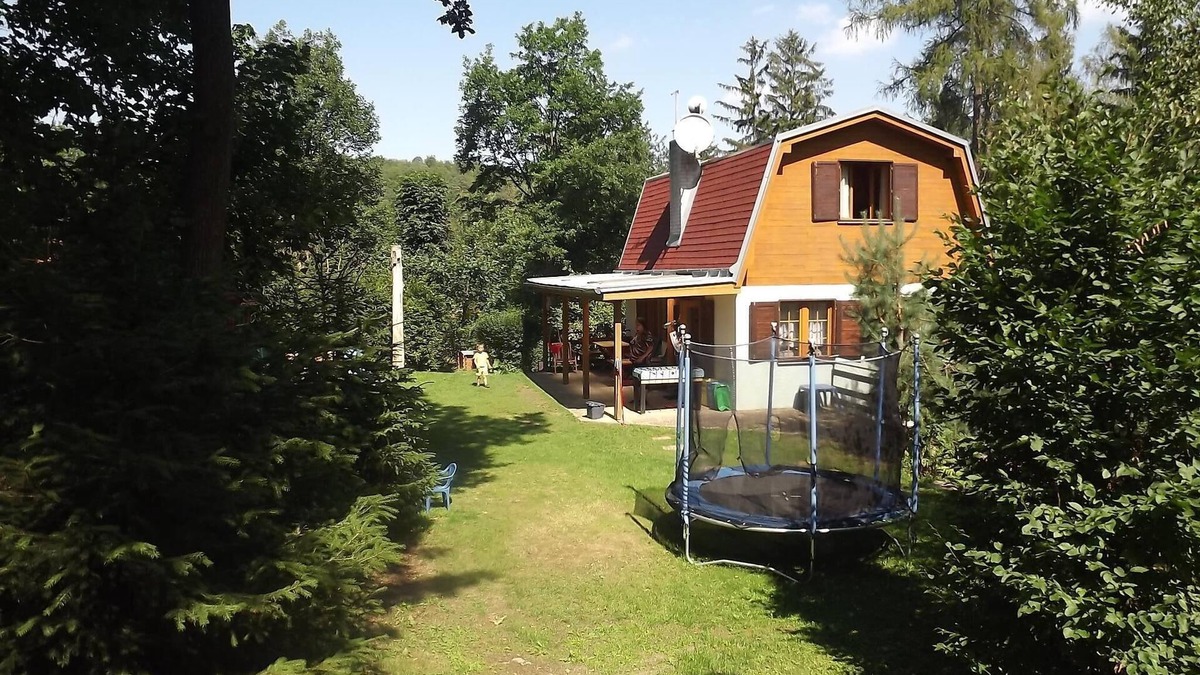 Oslnovice House | Cottage Vranov dam with big garden