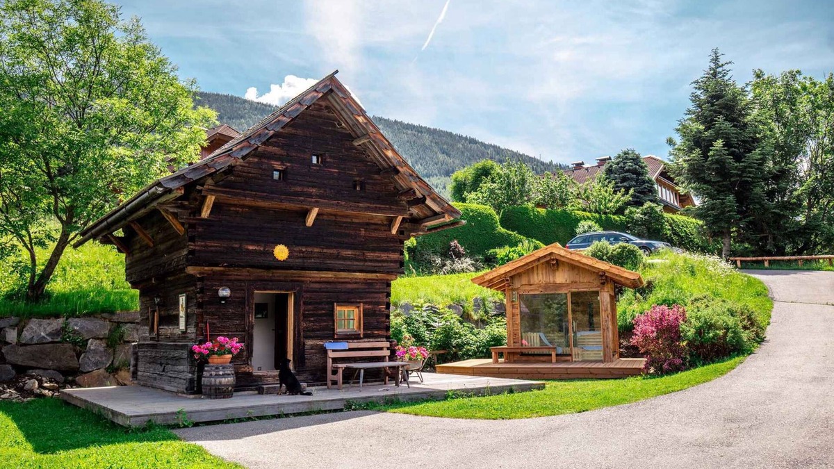 Rennweg am Katschberg Cottage | Cottage with panoramic garden sauna