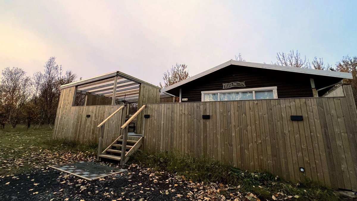 Rangarþing eystra Cabin | Cottage w/heated Aurora Igloo, Hot tub, & private covered patio.