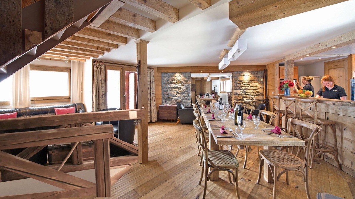 Val-d'Isere Ski Chalet | Cottage with garden and terrace