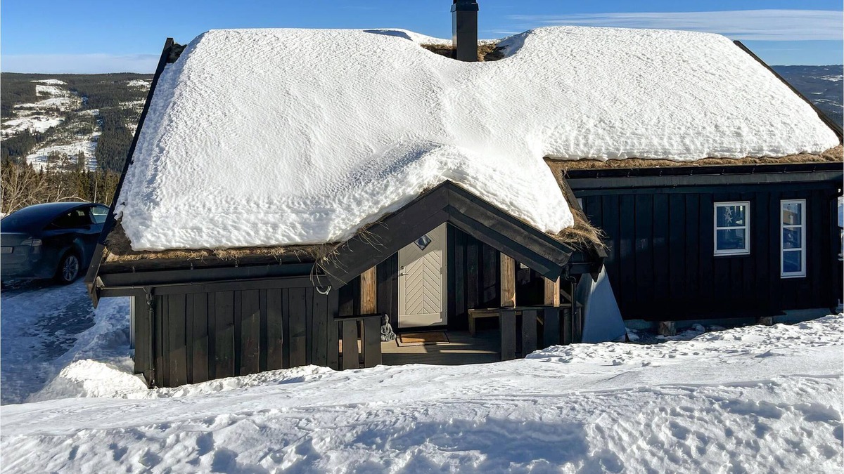 Gol House | Cottage with sauna and mountain view in wonderful nature