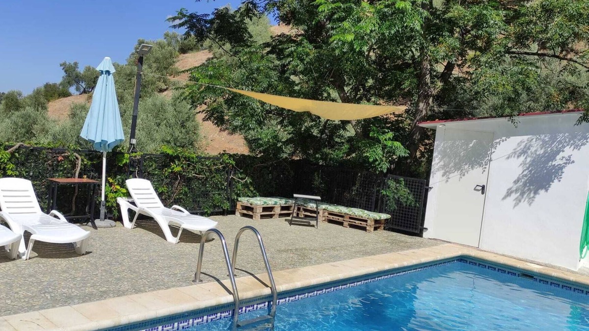 Villanueva del Arzobispo House | Country House 'Los Angostones' with Mountain View, Pool and Air Conditioning