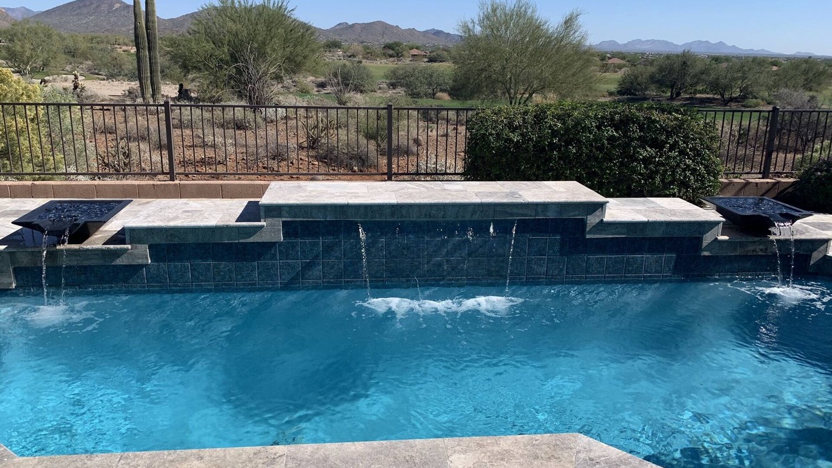 Anthem House | Country Club Home : Heated Pool with Mountain & Golf Views