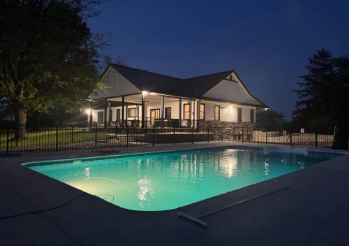 Fairview Highland County House | Country Cornerstone Retreat with Pool, Game Room, Theater, Hot Tub, Massage