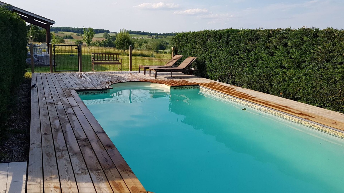 Sainte-Innocence House | Country cottage with stunning views and private pool