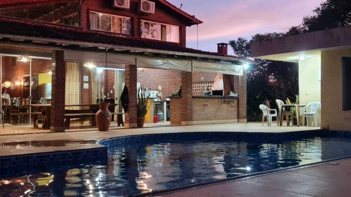 Terezopolis de Goias Cottage | Country house to gather with family and friends.