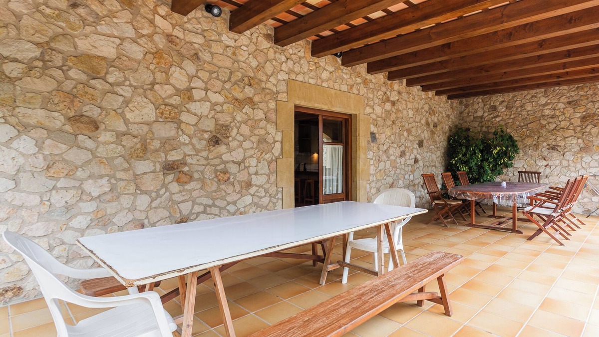 Fogars de la Selva House | Country House 'Mas Vila 1' with Mountain View, Wi-Fi and Air Conditioning