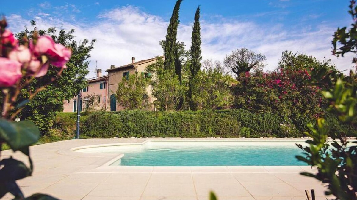 Monterado House | Country House in Monterado with Pool