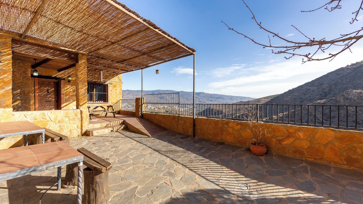 Abrucena House | Country House 'Casa Rural La Jirola-El Balcón' with Mountain View, Wi-Fi and Air Conditioning