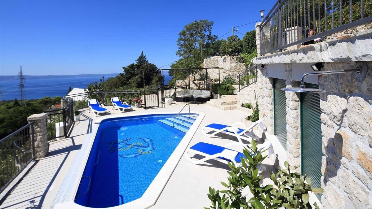 Makarska Villa | Country House Dalmatian Stone with Pool