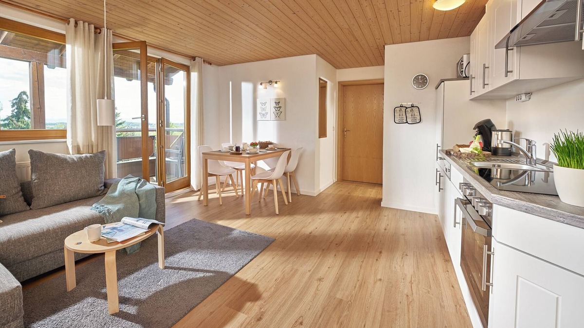 Bitzenhofen Apartment | Country house Hoher Wasserburg, 58sqm, 2 bedrooms, max. 4 persons