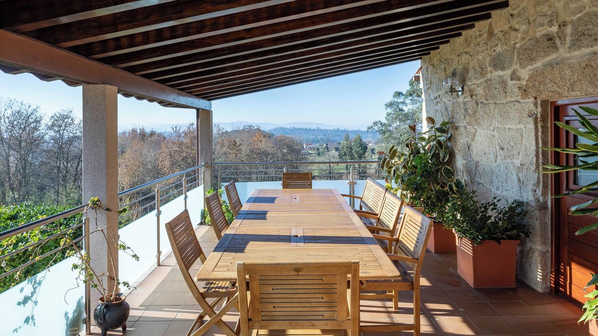 Salvaterra de Mino House | Country House 'Lugar Da Xacra' with Private Terrace, Private Garden and Wi-Fi