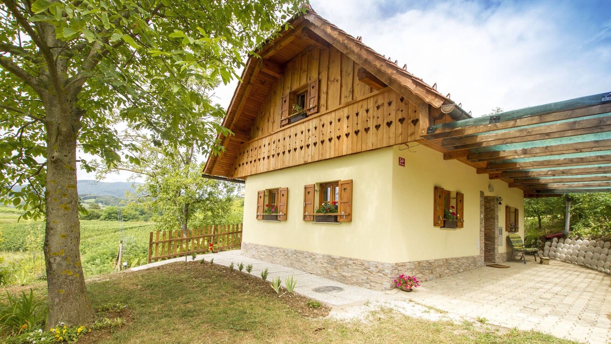 Bizeljsko House | Country House Srček with Two Bedrooms and Vineyard View