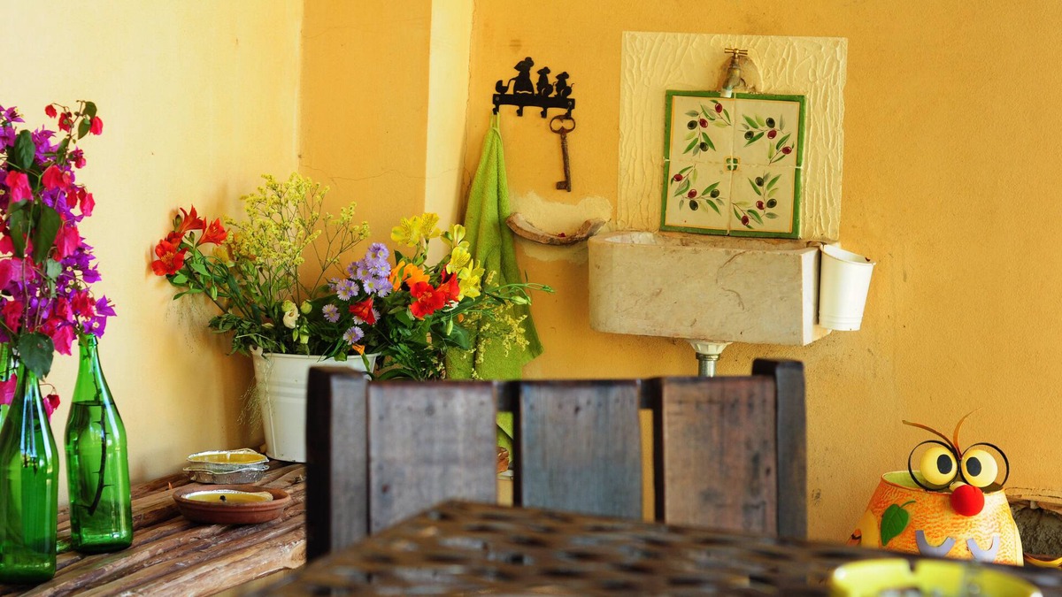 Roccella Jonica House | Country house with a breathtaking view on the sea, all around olives and oaks