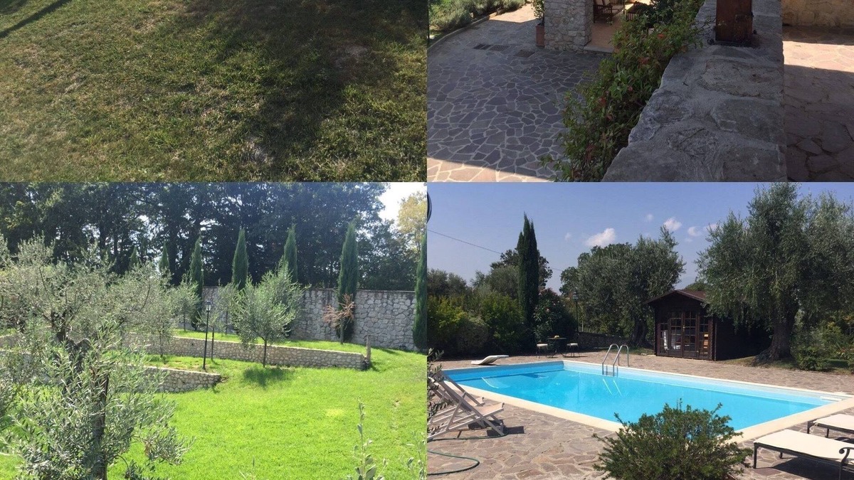 Montefalcione House | Country house with living room with cellar and swimming pool
