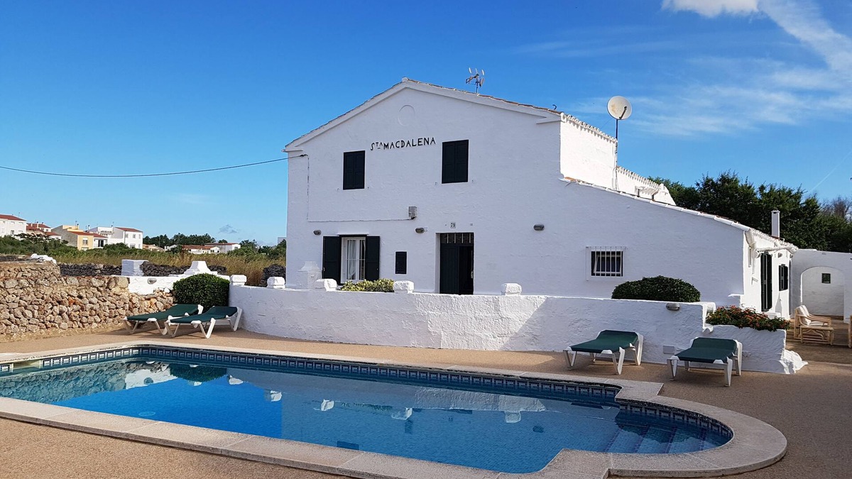 Mahon Cottage | Country house with pool ideal for families near Mahón