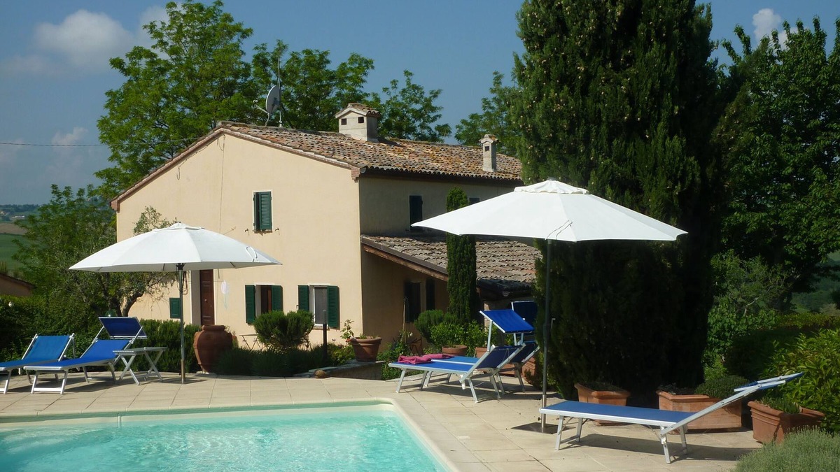 Barchi House | Country house with private pool, breathtaking view, child-friendly, 30m to beach