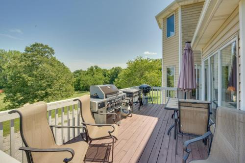 Jackson County House | Country Living with Spacious Yard Sibley Home!