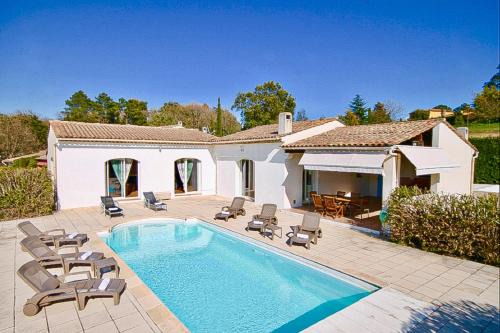 Mouans-Sartoux Villa | Country villa - Sleeps 8 - Mimosa view