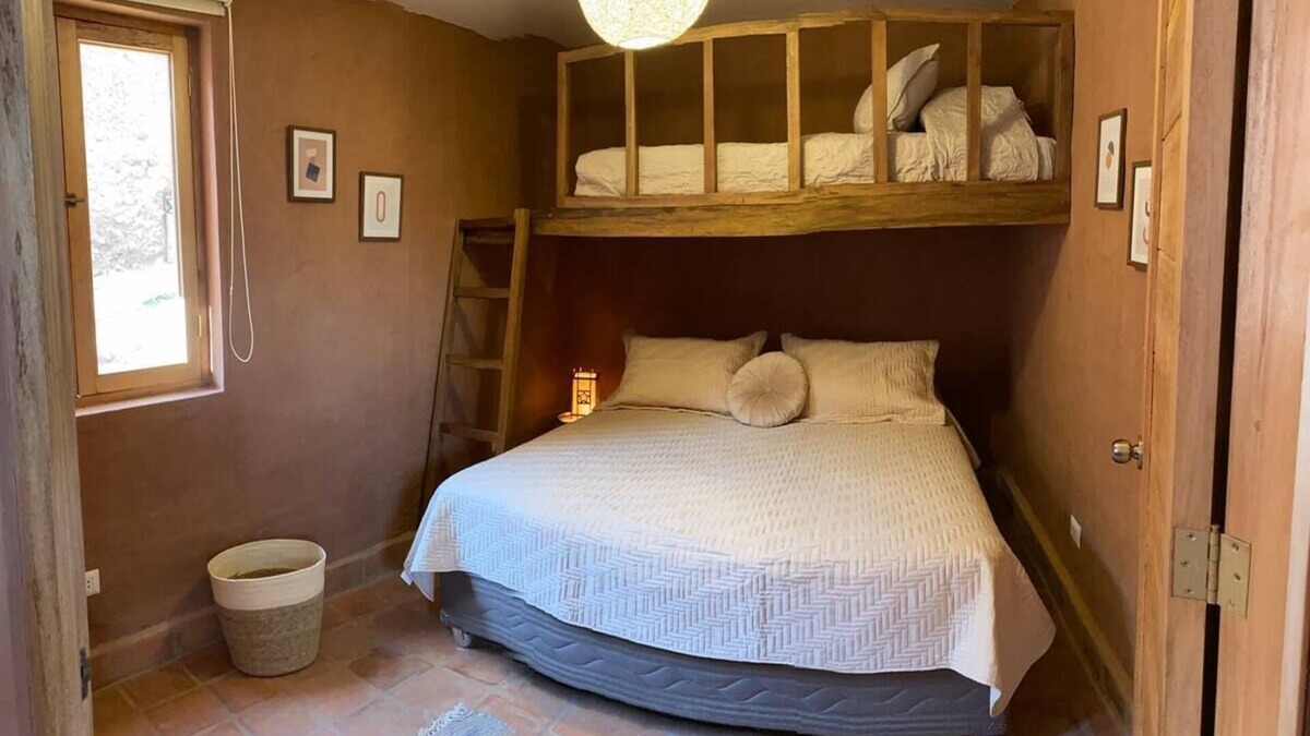 Huayllabamba Ski Chalet | Cozi house with fireplace overlooking the Sacred Valley of the Incas