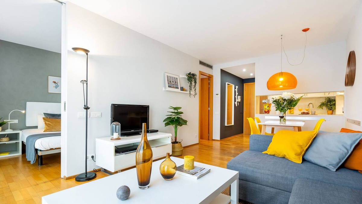 el Fort Pienc Apartment | Cozy 1-Bedroom Apartment Near Sagrada Familia and Monumental