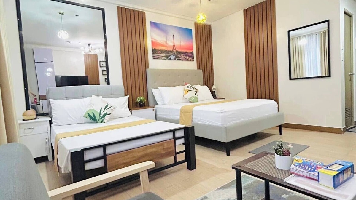 Trece Martires Condo | Cozy 1-bedroom condo with AC, WiFi in wonderful Trece Martires