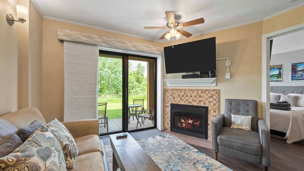 Great Valley Condo | Cozy 1 Bedroom Condo Holiday Valley