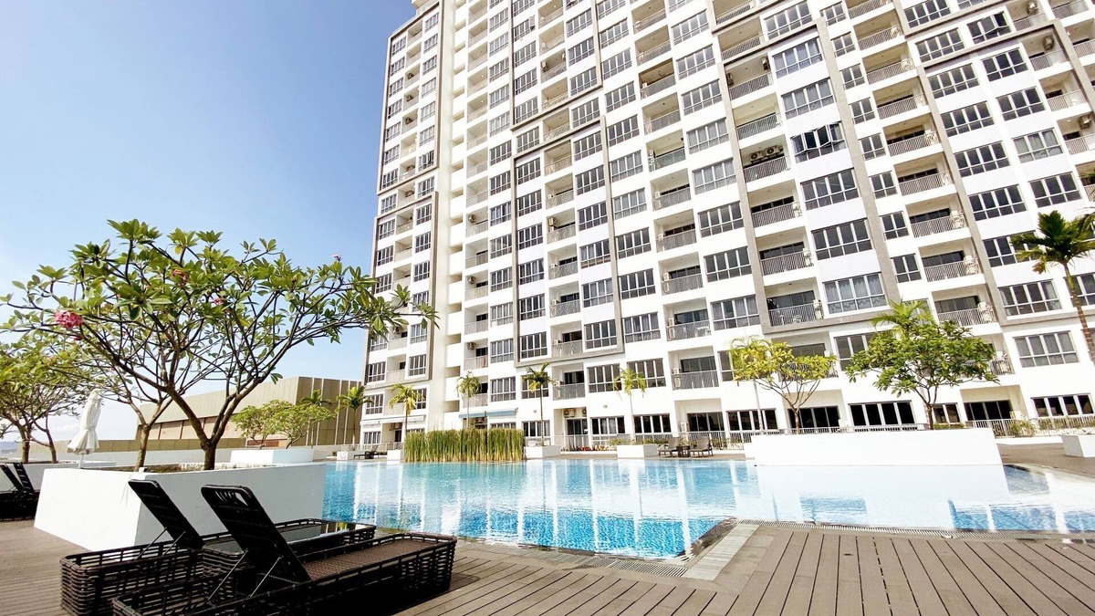 San Dionisio Apartment | Cozy 2 Bedroom Condo Apartment in Batam. Next to HarbourBay Ferry Terminal. Pool